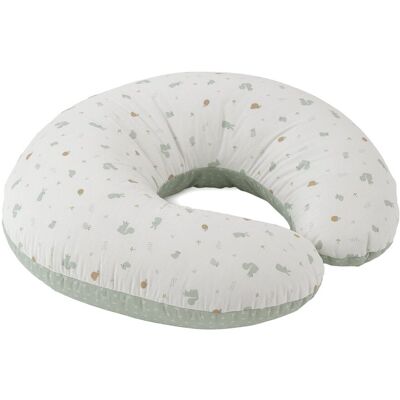 Cambrass Cojín de lactancia pequeño Microprint. Verde claro niño Cambrass Cojín de lactancia pequeño Microprint. Verde claro niño
