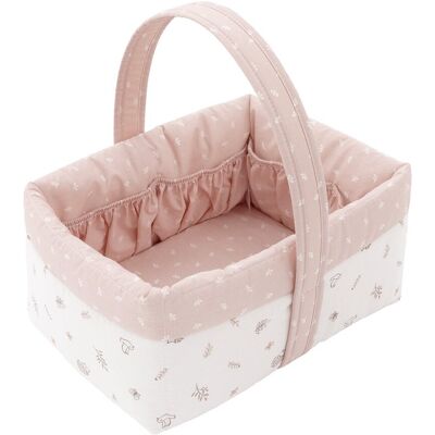 Cambrass Cesta Infantil Cambras princess. Rosa pastel niño Cambrass Cesta Infantil Cambras princess. Rosa pastel niño