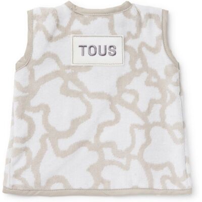 Tous Babero Baby de 2 años a 3 años Kaos. Gris niño Tous Babero Baby de 2 años a 3 años Kaos. Gris niño