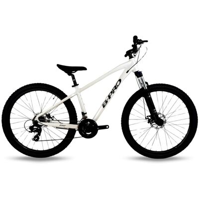 B-PRO Bicicleta de montaña unisex Bkom 721 . (S) Blanco B-PRO Bicicleta de montaña unisex Bkom 721 . (S) Blanco