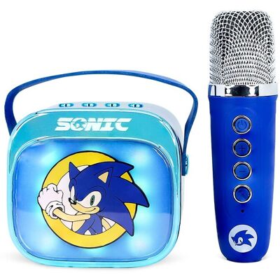 OTL Sonic Altavoz y micro karaoke con luz LED. OTL Sonic Altavoz y micro karaoke con luz LED.