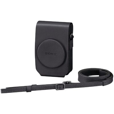 Sony LCSRXG - Funda de cuero para RX100 - Negro Sony LCSRXG - Funda de cuero para RX100 - Negro