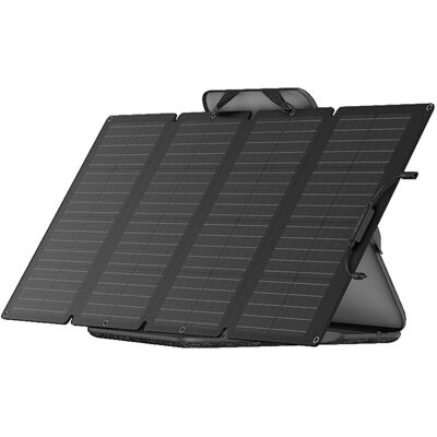 EcoFlow Placa Solar Fotovoltaica 160W . Negro EcoFlow Placa Solar Fotovoltaica 160W . Negro
