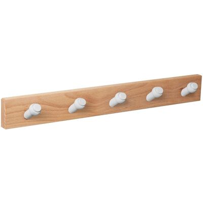Nesu Percha Madera y Madera 5 Colgadores 9402HNBL5. Haya natural Nesu Percha Madera y Madera 5 Colgadores 9402HNBL5. Haya natural