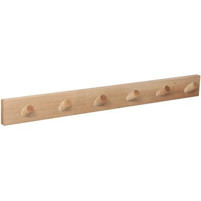 Nesu Percha Madera y Madera 6 Colgadores 9403HNHN6. Haya natural Nesu Percha Madera y Madera 6 Colgadores 9403HNHN6. Haya natural