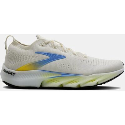 Brooks Zapatillas de running de hombre Glycerin Flex . (44) Blanco / Amarillo Brooks Zapatillas de running de hombre Glycerin Flex . (44) Blanco / Amarillo