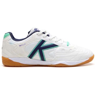 Kelme Zapatillas de fútbol sala unisex Indoor Copa . (41) Blanco / Azul Kelme Zapatillas de fútbol sala unisex Indoor Copa . (41) Blanco / Azul