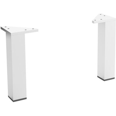 Salgar Juego de 2 patas cromadas para mueble de baño Spirit . Cromo Salgar Juego de 2 patas cromadas para mueble de baño Spirit . Cromo