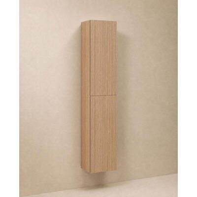 Armario de baño Cosmic Bbest - Nogal Natural - Rectangular, Duradero, 30x24x150 cm Armario de baño Cosmic Bbest - Nogal Natural - Rectangular, Duradero, 30x24x150 cm