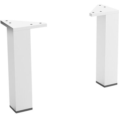 Salgar Pack de 2 patas para mueble de baño . Cromo Salgar Pack de 2 patas para mueble de baño . Cromo