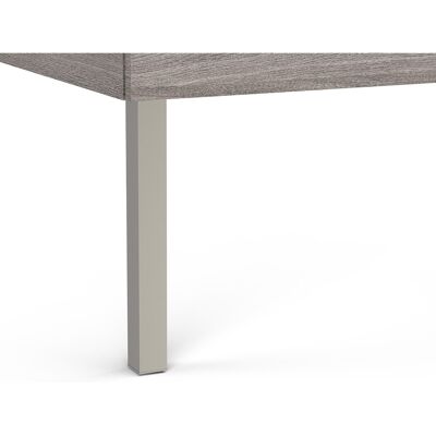 Roca Juego de 2 patas para mueble de baño The Gap . (33,5 cm) Níquel Roca Juego de 2 patas para mueble de baño The Gap . (33,5 cm) Níquel