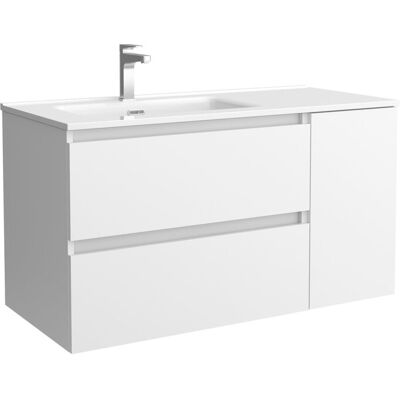 Mueble de baño Salgar Bequia 100cm - Blanco mate Mueble de baño Salgar Bequia 100cm - Blanco mate