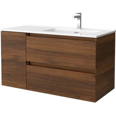 Mueble de baño Salgar Bequia 100cm - Nogal Mueble de baño Salgar Bequia 100cm - Nogal