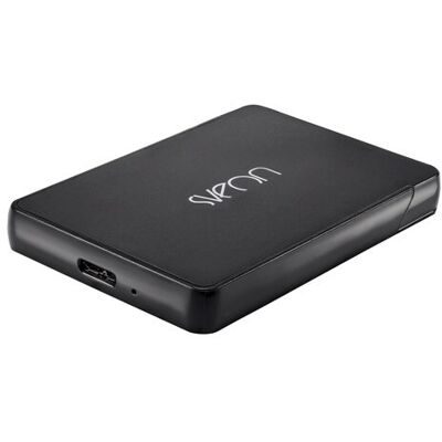 Sveon Caja de plástico para disco duro SATA de 6,35 cm ( 2,5 '') USB 3.0 negro. Negro Sveon Caja de plástico para disco duro SATA de 6,35 cm ( 2,5 '') USB 3.0 negro. Negro