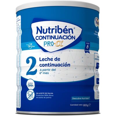 Leche de Continuación Nutriben Nutribén 2 - Leche en Polvo para Bebés Leche de Continuación Nutriben Nutribén 2 - Leche en Polvo para Bebés