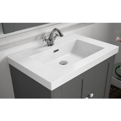 Salgar Lavabo para encimera Toscana . (120 cm) Blanco Salgar Lavabo para encimera Toscana . (120 cm) Blanco
