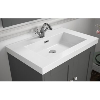 Salgar Lavabo para encimera Toscana . (60 cm) Blanco Salgar Lavabo para encimera Toscana . (60 cm) Blanco