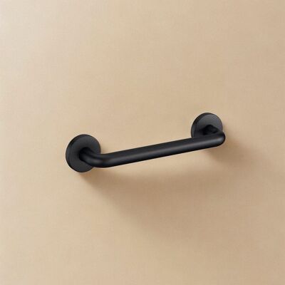 Manilla de baño de acero inoxidable Cosmic - 30cm - Negro - Diseño moderno Manilla de baño de acero inoxidable Cosmic - 30cm - Negro - Diseño moderno