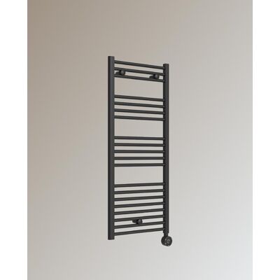 Gedy Toallero Eléctrico de Baño E-Bormio 1200x500mm 500W Acabado Negro Mate. Negro Gedy Toallero Eléctrico de Baño E-Bormio 1200x500mm 500W Acabado Negro Mate. Negro