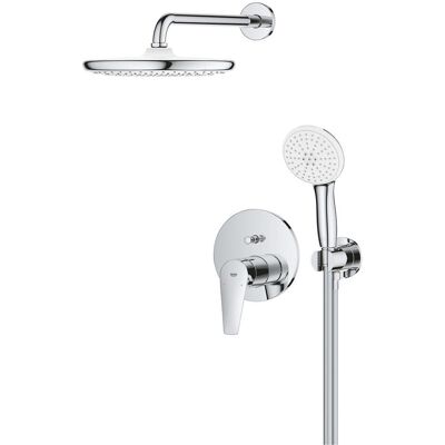 Grohe Sistema monomando empotrado para ducha Bauedge 250 . Cromo Grohe Sistema monomando empotrado para ducha Bauedge 250 . Cromo