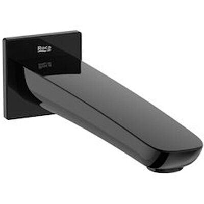 Roca Insignia Caño de Pared para Bañera - Negro Titanio Roca Insignia Caño de Pared para Bañera - Negro Titanio
