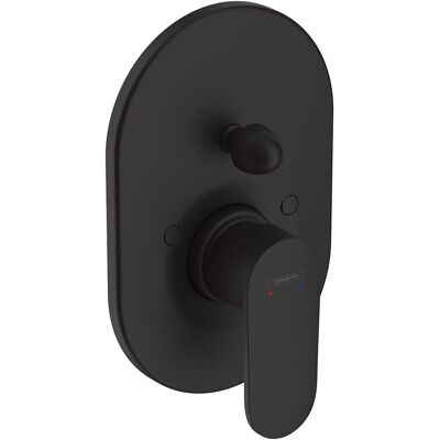 Hansgrohe Grifo monomando para bañera o ducha Vernis Blend . Negro mate Hansgrohe Grifo monomando para bañera o ducha Vernis Blend . Negro mate