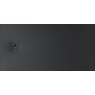 Roca Plato de ducha rectangular extraplano Terran . (200 x 100 cm) Negro Roca Plato de ducha rectangular extraplano Terran . (200 x 100 cm) Negro
