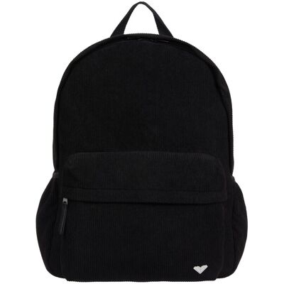 Roxy Mochila de mujer Echoes Cord 19L . (Única) Negro Roxy Mochila de mujer Echoes Cord 19L . (Única) Negro