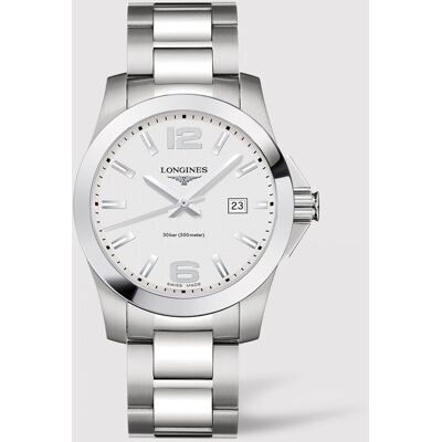 Longines Reloj de hombre L37594766 Conquest de acero. Plateado Longines Reloj de hombre L37594766 Conquest de acero. Plateado