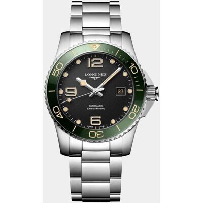 Longines Reloj de hombre Hydroconquest L3.781.4.05.6 automático de acero. Negro Longines Reloj de hombre Hydroconquest L3.781.4.05.6 automático de acero. Negro