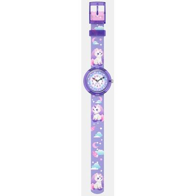 Flik Flak Reloj Cosmicat FBNP233 de PET reciclado morado. Morado Flik Flak Reloj Cosmicat FBNP233 de PET reciclado morado. Morado