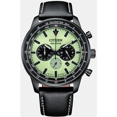 Citizen Reloj de hombre OF2024 CA4505-21X Eco-Drive de piel. Negro Citizen Reloj de hombre OF2024 CA4505-21X Eco-Drive de piel. Negro