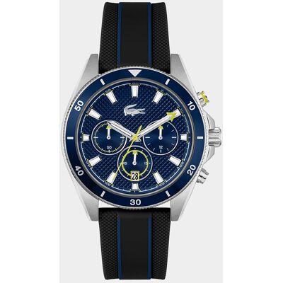 Lacoste Reloj de hombre Mainsail 2011361 de silicona azul. Azul Lacoste Reloj de hombre Mainsail 2011361 de silicona azul. Azul