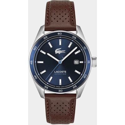 Lacoste Reloj de hombre boston Automatique 2011377 de piel marrón. Marrón Lacoste Reloj de hombre boston Automatique 2011377 de piel marrón. Marrón