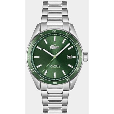 Lacoste Reloj de hombre boston Automatique 2011376 de acero. Plata Lacoste Reloj de hombre boston Automatique 2011376 de acero. Plata