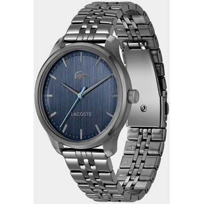 Lacoste Reloj de homnbre Lisbon 2011371 de acero gris. Gris Lacoste Reloj de homnbre Lisbon 2011371 de acero gris. Gris