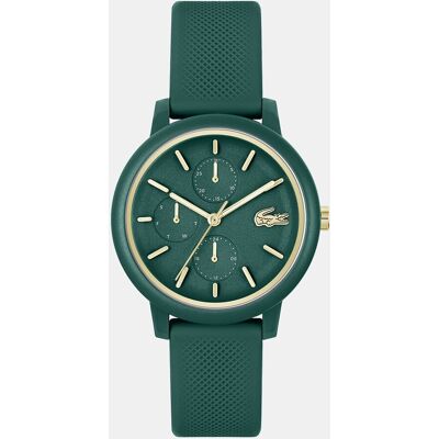 Lacoste Reloj mujer 12.12 2001329 multifunción silicona verde. Verde Lacoste Reloj mujer 12.12 2001329 multifunción silicona verde. Verde