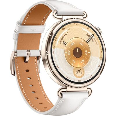Huawei Watch GT 6 41mm correa efecto piel blanca Smartwatch. Blanco Huawei Watch GT 6 41mm correa efecto piel blanca Smartwatch. Blanco