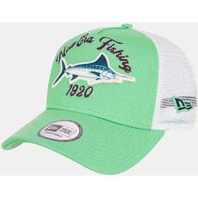 new era Gorra 9FORTY A-Frame Trucker . Verde new era Gorra 9FORTY A-Frame Trucker . Verde