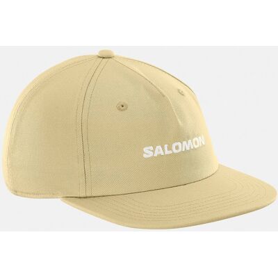 Salomon Gorra con visera plana unisex LOGO FLAT CAP . (L-XL) Gris Salomon Gorra con visera plana unisex LOGO FLAT CAP . (L-XL) Gris