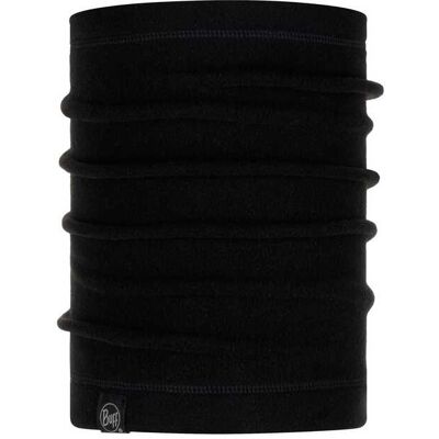 Buff Bufanda de punto unisex Solid Black . (Única) Negro Buff Bufanda de punto unisex Solid Black . (Única) Negro