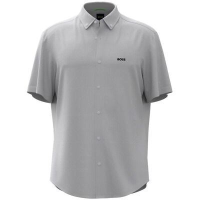 Boss Camisa manga corta de hombre . (002) Gris Boss Camisa manga corta de hombre . (002) Gris