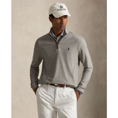 Ralph Lauren Jersey de Hombre de Punto Elástico de Cuello Alto . (XXL) Gris Ralph Lauren Jersey de Hombre de Punto Elástico de Cuello Alto . (XXL) Gris