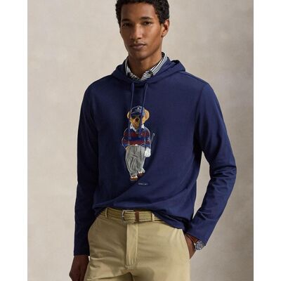 Ralph Lauren Sudadera de hombre con capucha y Polo Bear . (L) Azul marino Ralph Lauren Sudadera de hombre con capucha y Polo Bear . (L) Azul marino