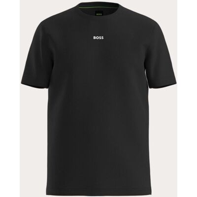 Boss Camiseta manga corta de hombre de tenis en tejido técnico . (M) Negro Boss Camiseta manga corta de hombre de tenis en tejido técnico . (M) Negro