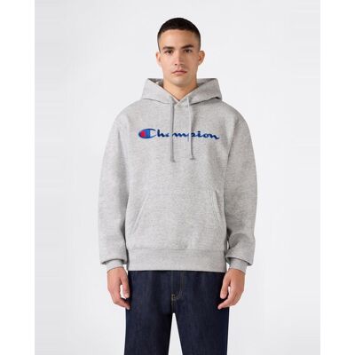 Champion Sudaderas Casual de Hombre Hooded Sweatshirt . (L) Gris Champion Sudaderas Casual de Hombre Hooded Sweatshirt . (L) Gris