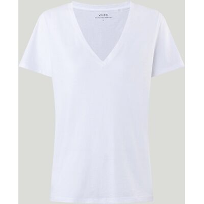 Vince Camiseta de algodón. (34) Blanco Vince Camiseta de algodón. (34) Blanco