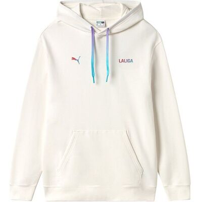 Puma Sudadera de hombre La Liga Graphic Hoodie . Blanco Puma Sudadera de hombre La Liga Graphic Hoodie . Blanco