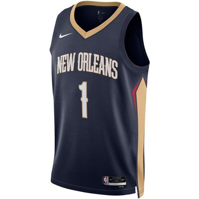 Nike Camiseta de hombre New Orleans Pelicans Swingman Icon 22 . Azul marino Nike Camiseta de hombre New Orleans Pelicans Swingman Icon 22 . Azul marino