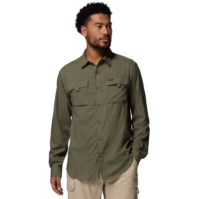Columbia Camisa manga larga de hombre Silver Ridge™ Utility II . Verde Columbia Camisa manga larga de hombre Silver Ridge™ Utility II . Verde